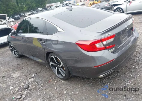 2018 Honda Accord Sport from USA, damaged, VIN 1HGCV1F39JA163099